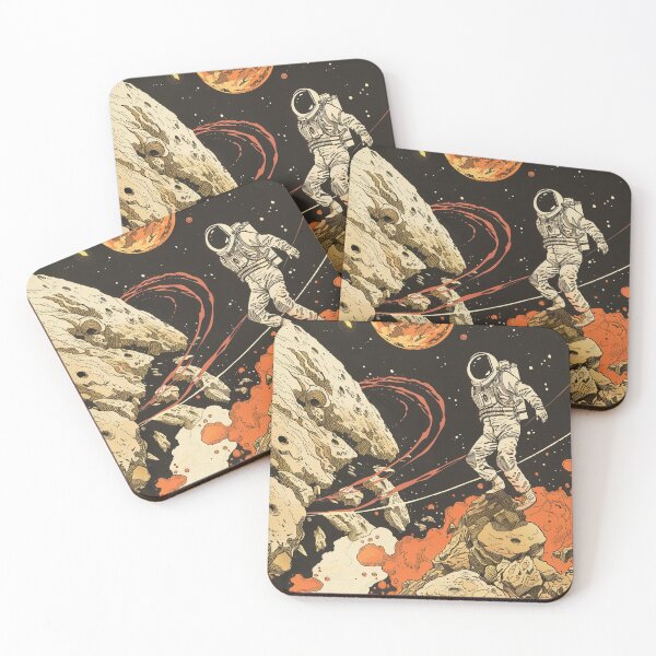 Item preview, Exploration in Indigo Skies designed and sold by Retro Type.