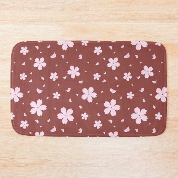 Item preview, Sakura Cherry Blossom Pattern (Azuki red bean) designed and sold by Hi-kari.