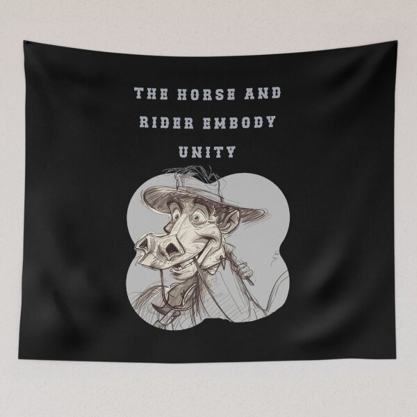 Item preview, The Horse And Rider Embody Unity designed and sold by mirciashop.