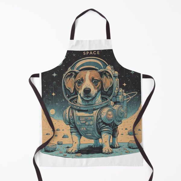 Item preview, A dog dressed in a spacesuit  designed and sold by ASSNZA.