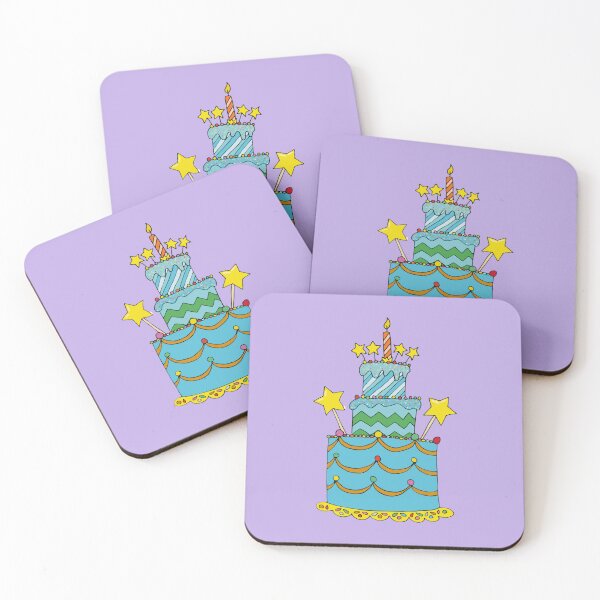 Item preview, Star Birthday Cake designed and sold by kindredkrafters.