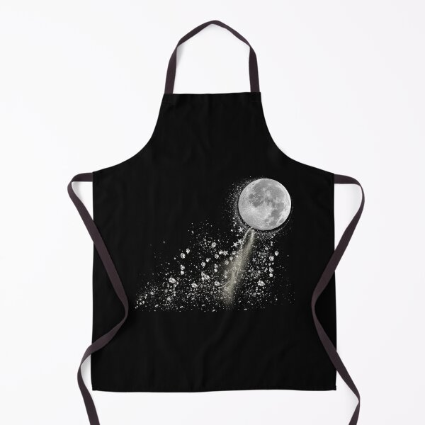 Item preview, Bright Moon With Cascading Silver Sparkles  designed and sold by MarieSusan.