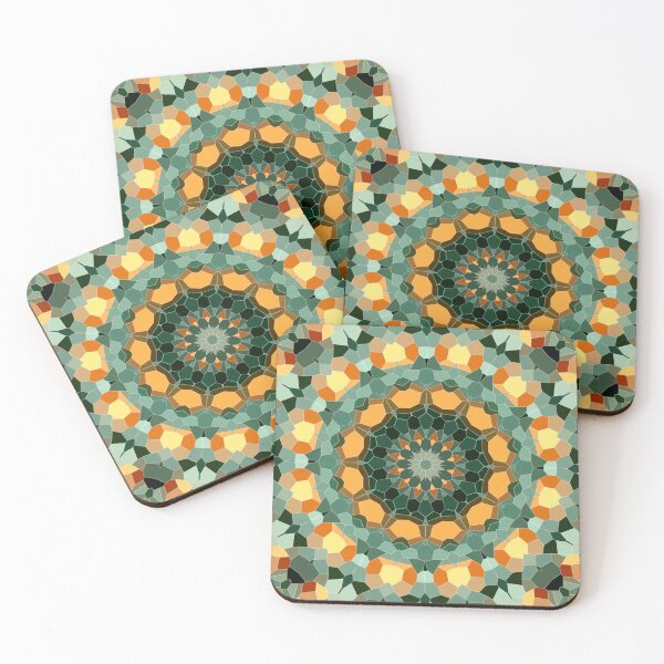 Item preview, Kaleidoscope Distortion Mosaic Tiles designed and sold by ObsidianDaz.