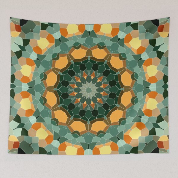 Item preview, Kaleidoscope Distortion Mosaic Tiles designed and sold by ObsidianDaz.