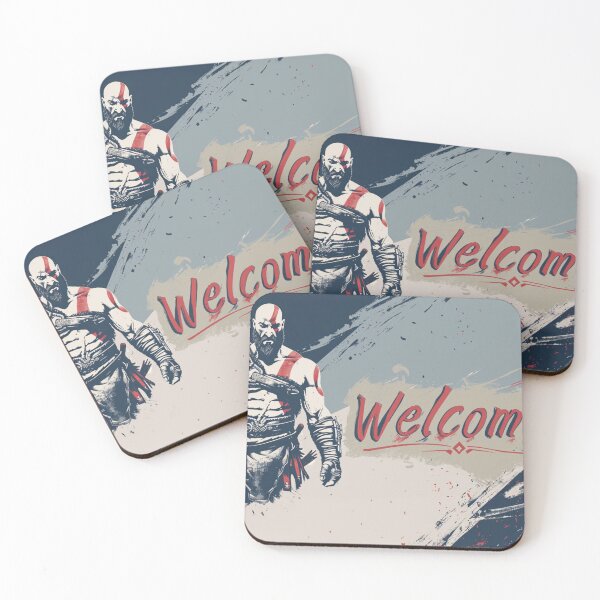 Item preview, Kratos welcome  designed and sold by berincho.