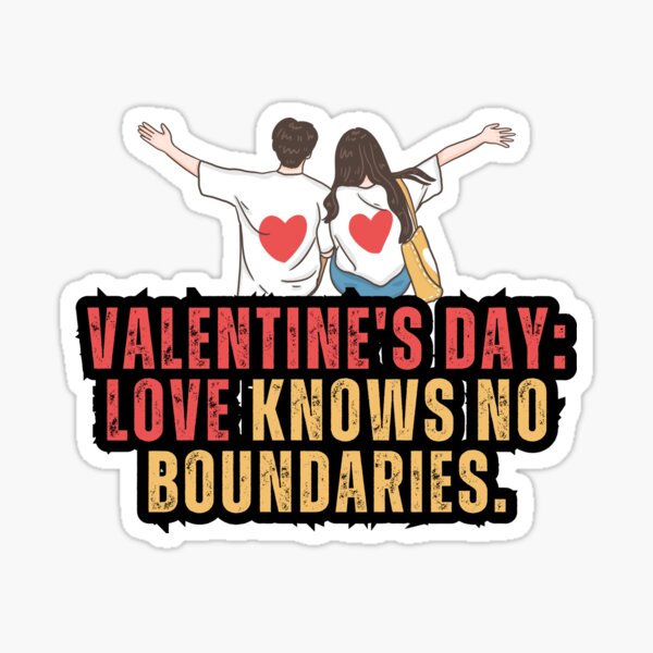 Love Has No Boundaries Sticker