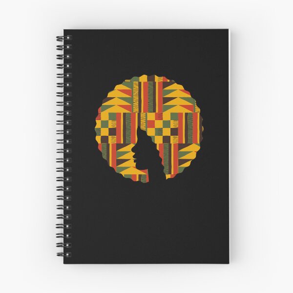 Item preview, Afro Hair Woman with African Pattern, Black History  designed and sold by Logiamerch.