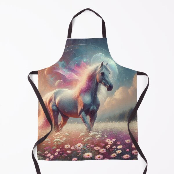 Item preview, Horse in a flower meadow designed and sold by Pferde-Fanshop.