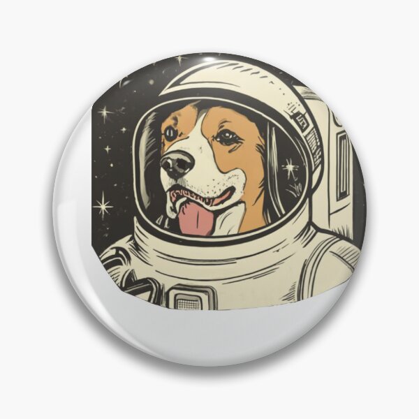 Item preview, A dog dressed in a spacesuit  designed and sold by ASSNZA.