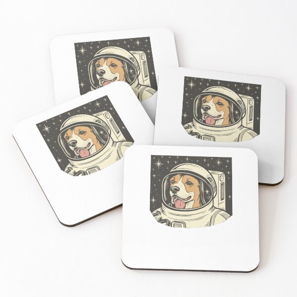 Item preview, A dog dressed in a spacesuit  designed and sold by ASSNZA.