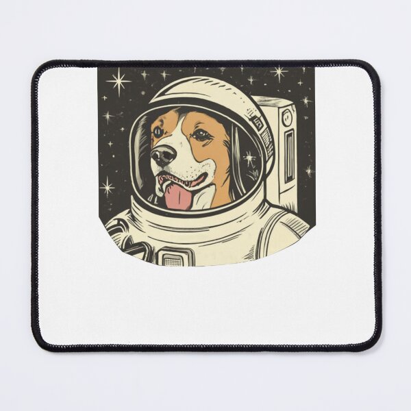 Item preview, A dog dressed in a spacesuit  designed and sold by ASSNZA.