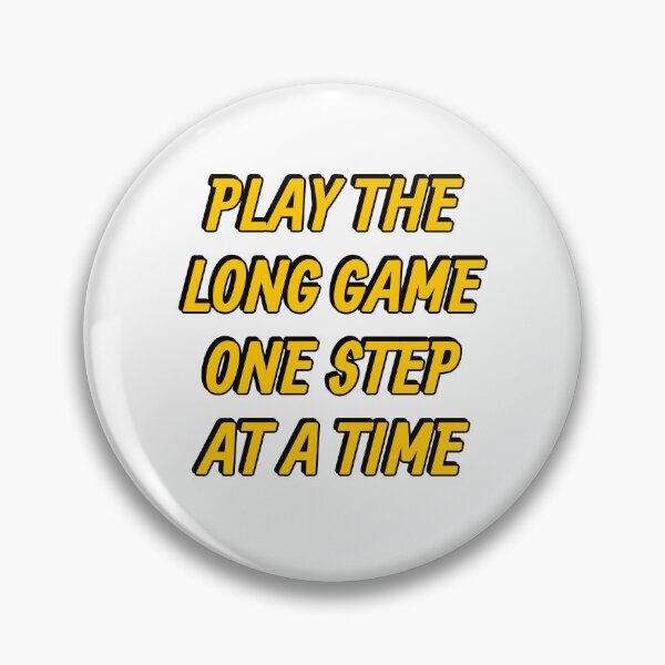 Item preview, Play the long game one step at a time designed and sold by Inspirationmotivation.