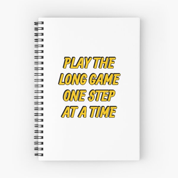 Item preview, Play the long game one step at a time designed and sold by Inspirationmotivation.