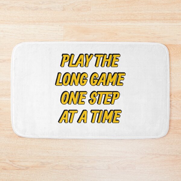 Item preview, Play the long game one step at a time designed and sold by Inspirationmotivation.