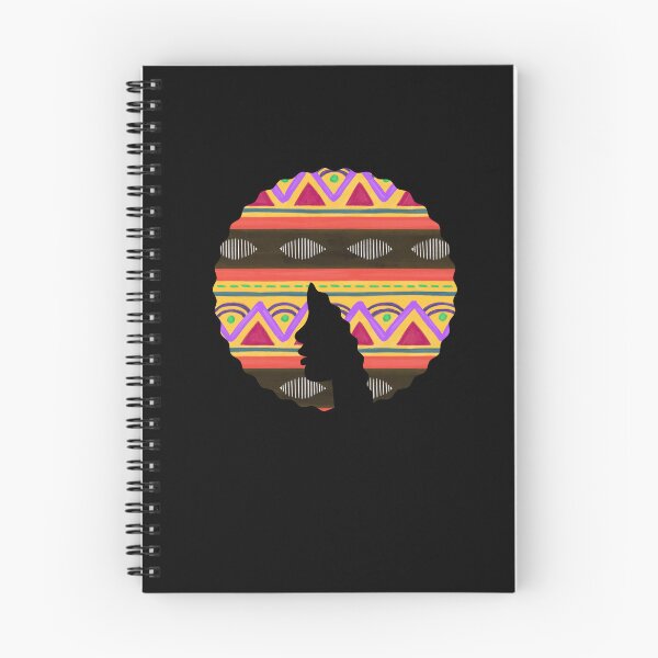 Item preview, Afro Hair Woman with African Pattern, Black History  designed and sold by Logiamerch.