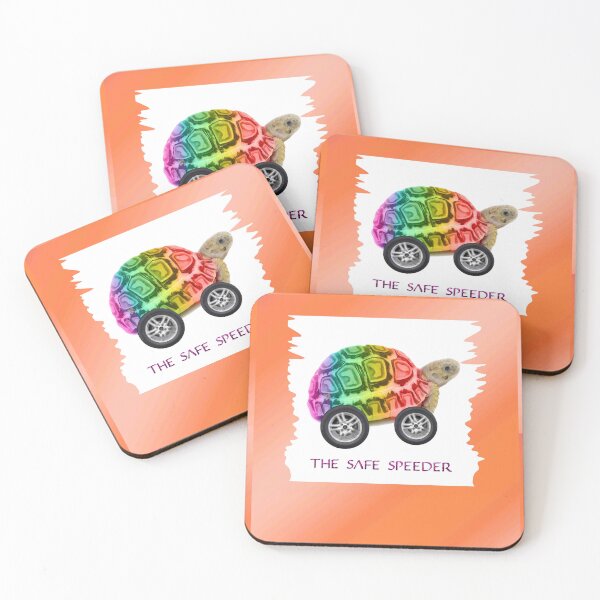 Item preview, The Safe Speeder - Rainbow Fun Toy Turtle For Kids (By ACCI) designed and sold by VanyssaGraphics.