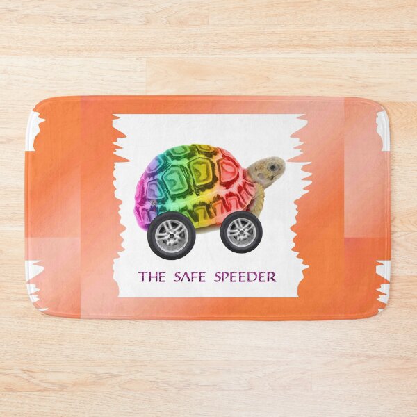 Item preview, The Safe Speeder - Rainbow Fun Toy Turtle For Kids (By ACCI) designed and sold by VanyssaGraphics.