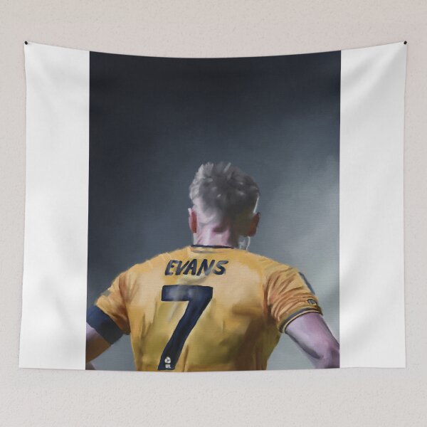 Item preview, Portrait painting of Footballer Will Evans of Newport County  designed and sold by thehat24.