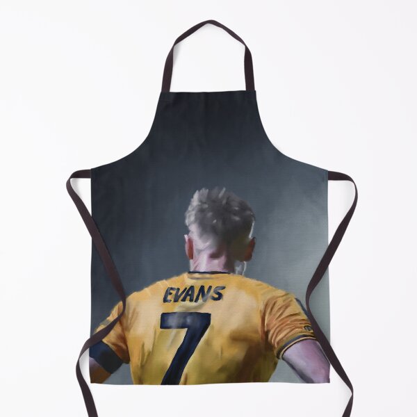 Item preview, Portrait painting of Footballer Will Evans of Newport County designed and sold by thehat24.