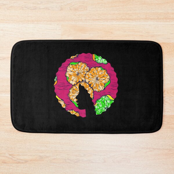 Item preview, Afro Hair Woman with African Floral Pattern, Black History  designed and sold by Logiamerch.