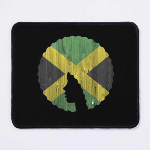 Item preview, Afro Hair Woman with Jamaican Colors, Black History  designed and sold by Logiamerch.