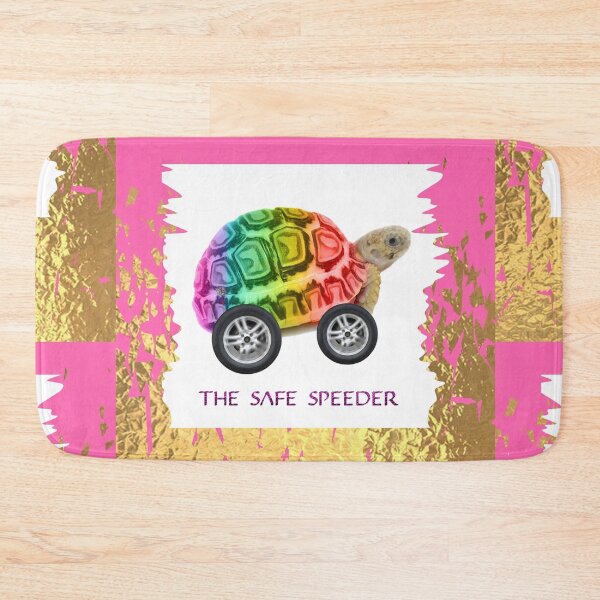 Item preview, The Safe Speeder - Rainbow Fun Toy Turtle For Kids (By ACCI) designed and sold by VanyssaGraphics.