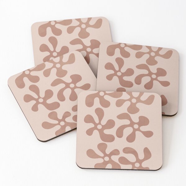 Item preview, Neutral Abstract Leaf Impressions designed and sold by technicolorable_art.
