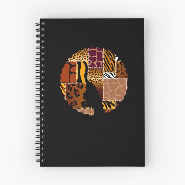 Item preview, Afro Hair Woman with African Animal Pattern, Black History  designed and sold by Logiamerch.