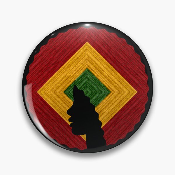 Item preview, Afro Hair Woman with Rasta Colors, Black History  designed and sold by Logiamerch.
