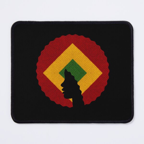 Item preview, Afro Hair Woman with Rasta Colors, Black History  designed and sold by Logiamerch.