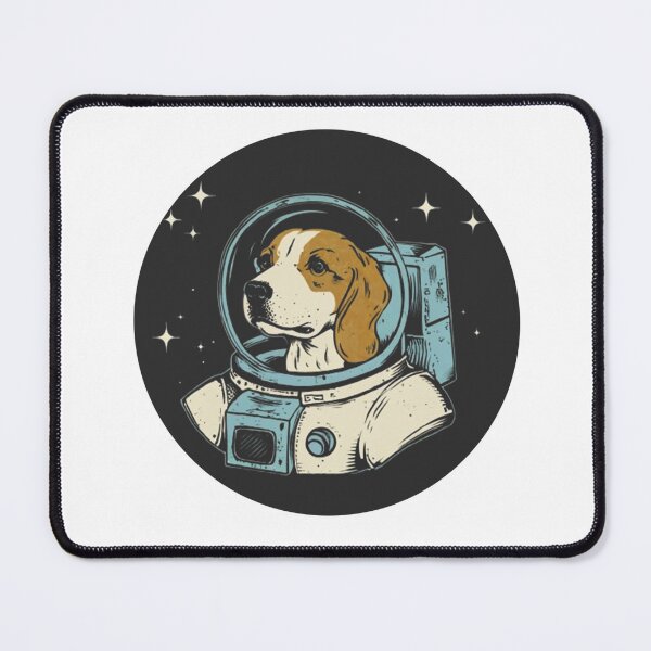 Item preview, A dog dressed in a spacesuit  designed and sold by ASSNZA.