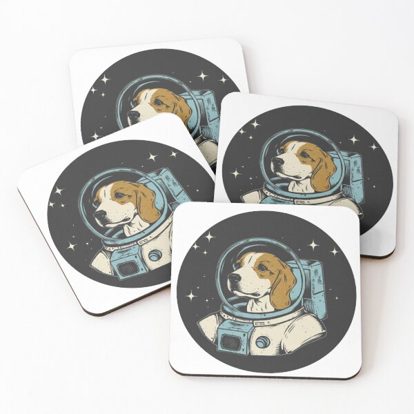 Item preview, A dog dressed in a spacesuit  designed and sold by ASSNZA.