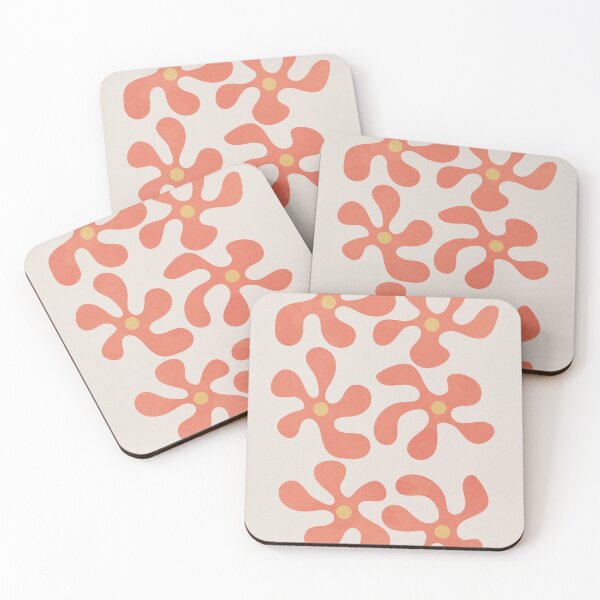 Item preview, Vibrant Leaf Impressions Abstract Pink Color designed and sold by technicolorable_art.