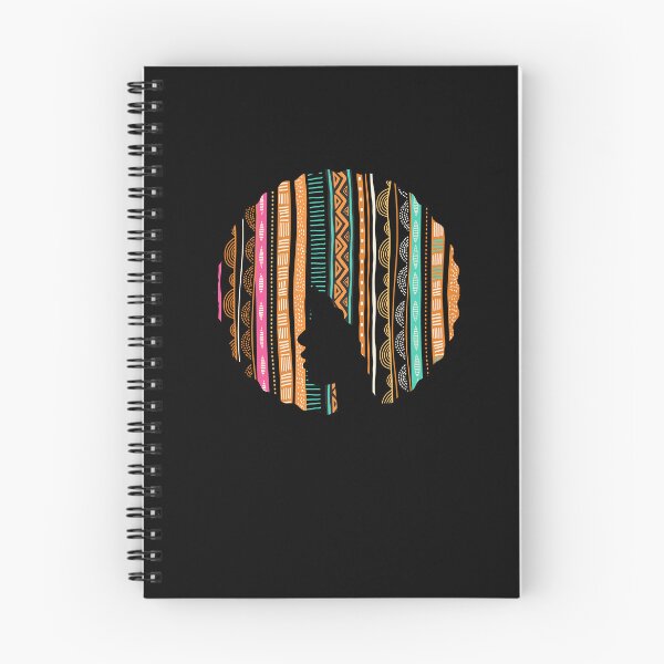 Item preview, Afro Hair Woman with African Pattern, Black History  designed and sold by Logiamerch.