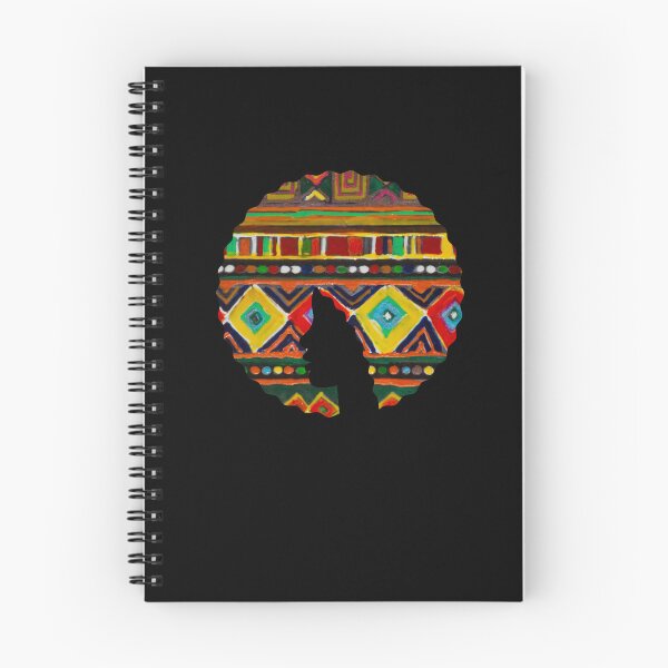 Item preview, Afro Hair Woman with African Pattern, Black History  designed and sold by Logiamerch.