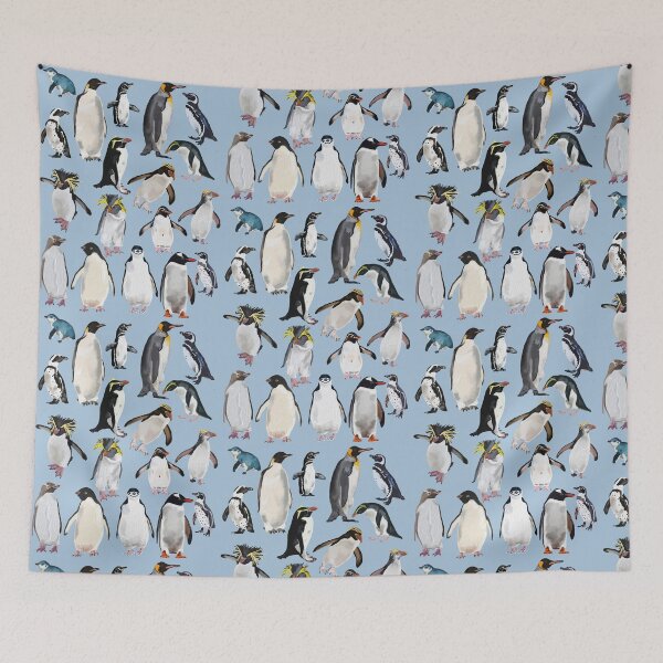 Item preview, Painting of penguins  designed and sold by thehat24.