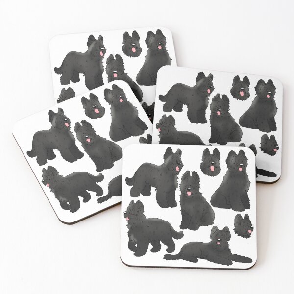 Item preview, Black briard dog  designed and sold by Yaragold.