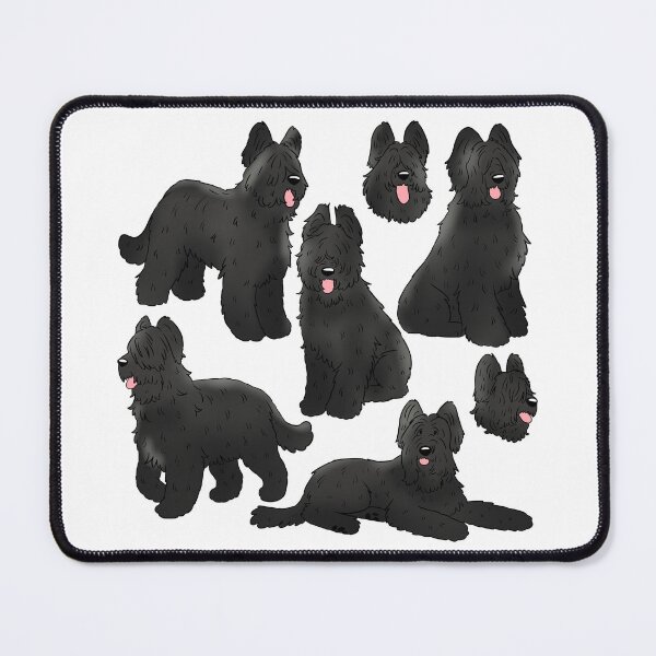 Item preview, Black briard dog designed and sold by Yaragold.
