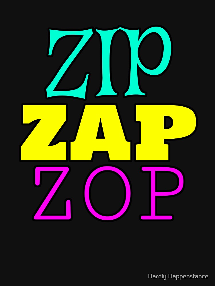 "Zip Zap Zop" Lightweight Sweatshirt for Sale by kindarandom Redbubble