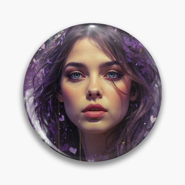 Item preview, A Woman Bathed in Purple & Blue Tones designed and sold by Animepic222.