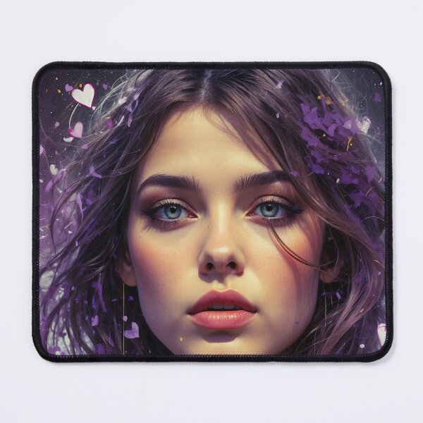 Item preview, A Woman Bathed in Purple & Blue Tones designed and sold by Animepic222.