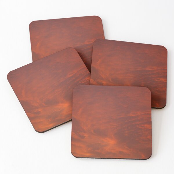Item preview, Fire red cloudy sky, dawn, background image, Germany designed and sold by Torsten  Krüger.