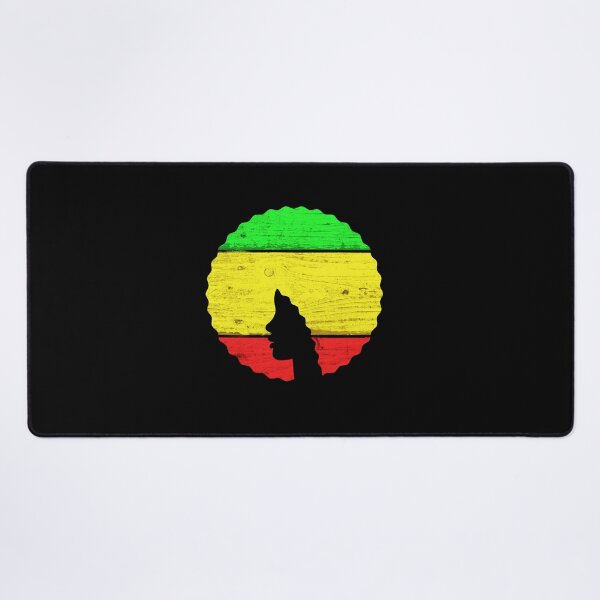 Item preview, Afro Hair Woman with Rasta Colors, Black History  designed and sold by Logiamerch.