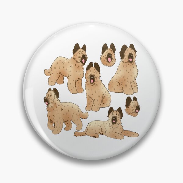 Item preview, Briard dog pattern  designed and sold by Yaragold.