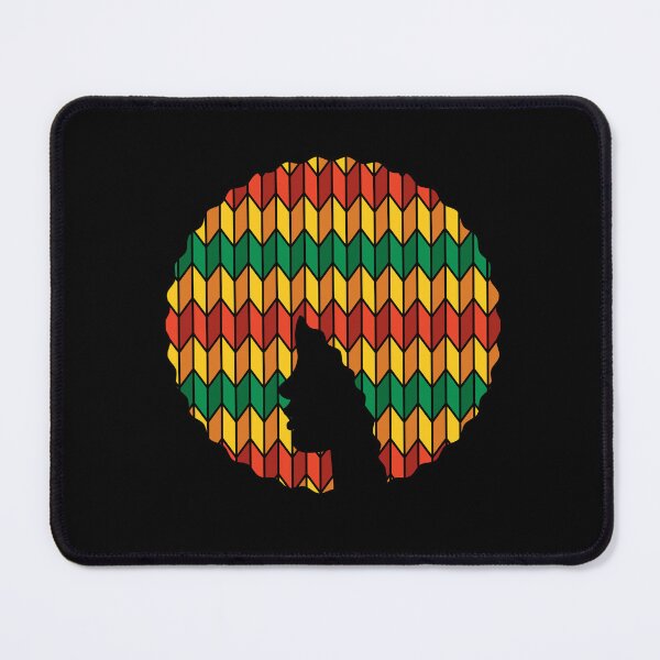 Item preview, Afro Hair Woman with Rasta Colors, Black History  designed and sold by Logiamerch.
