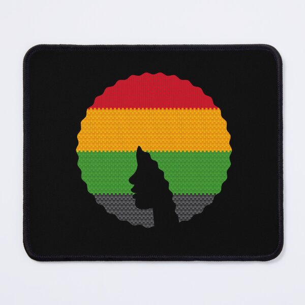 Item preview, Afro Hair Woman with Rasta Colors, Black History  designed and sold by Logiamerch.