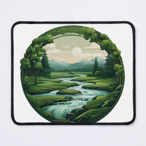 Item preview, Tranquil River Serenity designed and sold by Mascot Beast.