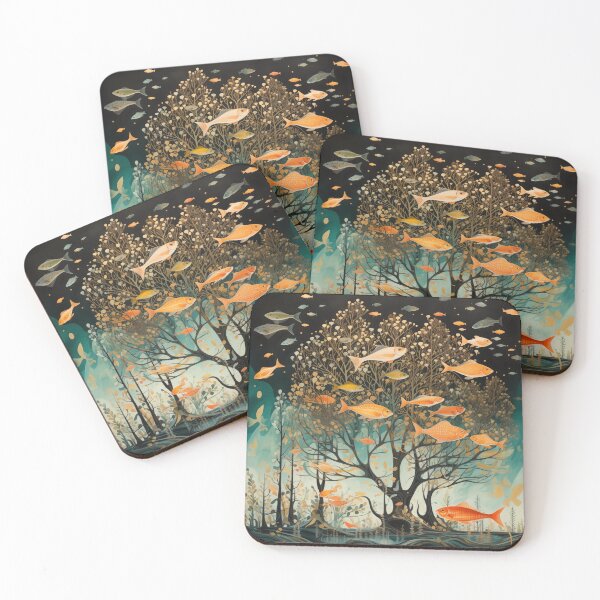 Item preview, A fish and Trees designed and sold by uone.