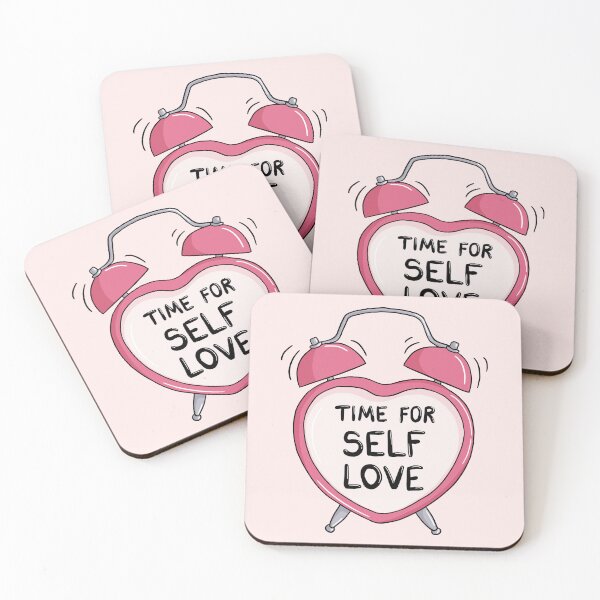 Item preview, Heart shaped alarm clock for self love designed and sold by NicoletaDesigns.