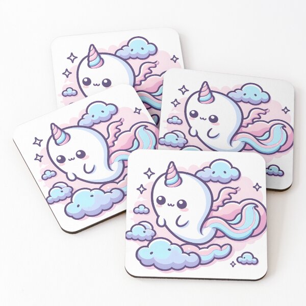 Item preview, Kawaii Gentle Banshee With A Pastel-Colored Cloud designed and sold by CanvasCutie.